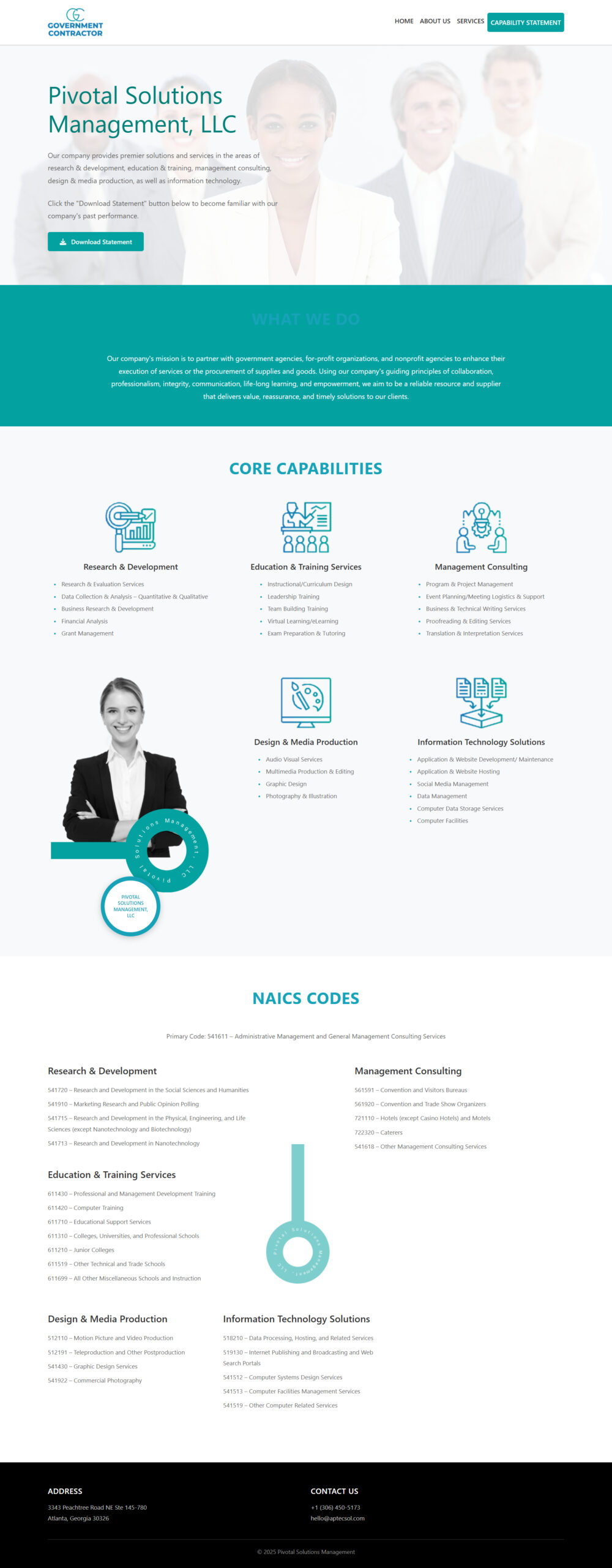 Research & Media Consulting Theme