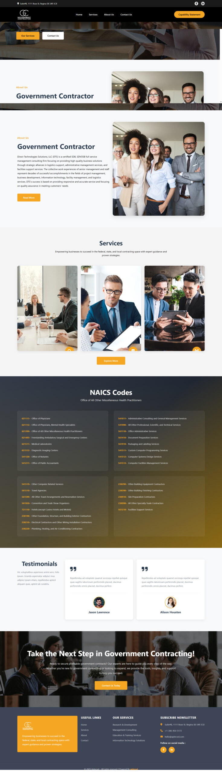 Contracting & Construction Theme
