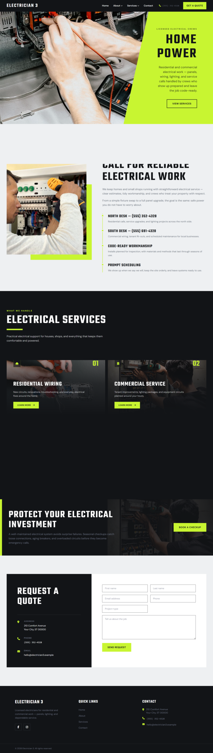 Electrician 3